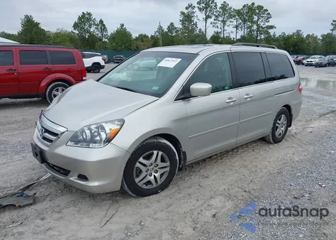 2006 Honda Odyssey Exl from USA, damaged, VIN 5FNRL38706B439081